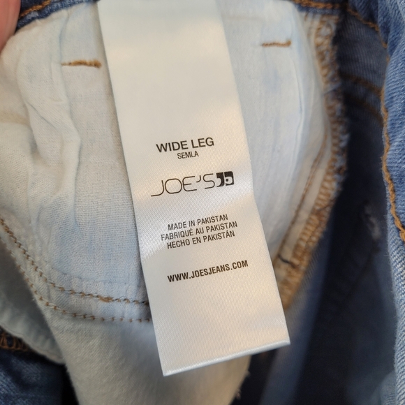 Joes Jeans Wide Leg High Rise Jeans 32x33 Semla Blue - Picture 9 of 9